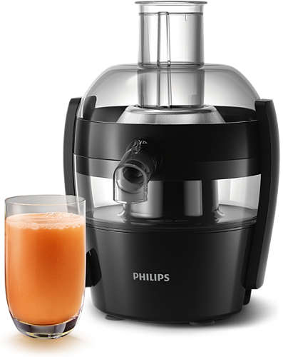 Máy ép trái cây tốc độ nhanh Philips HR1832 màu đen