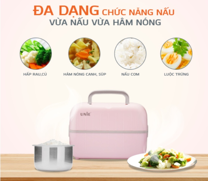 Hộp cơm cắm điện UNIE UV-P1
