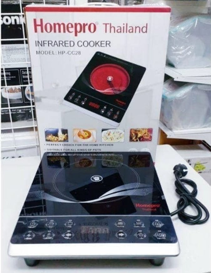 BẾP HỒNG NGOẠI HOMEPRO HP-CC28 2000W