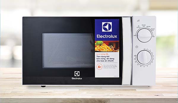Lò vi sóng cơ không nướng Electrolux EMM2023MW dung tích 20 lít