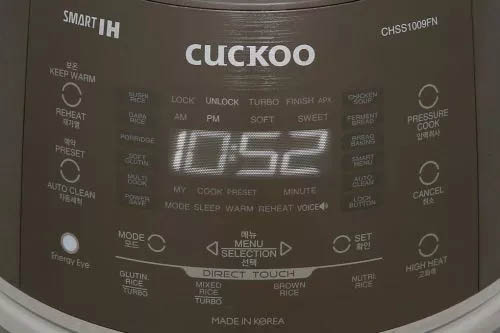 Nồi cơm điện Cuckoo CRP-CHSS1009FN dung tích 1.8 lít