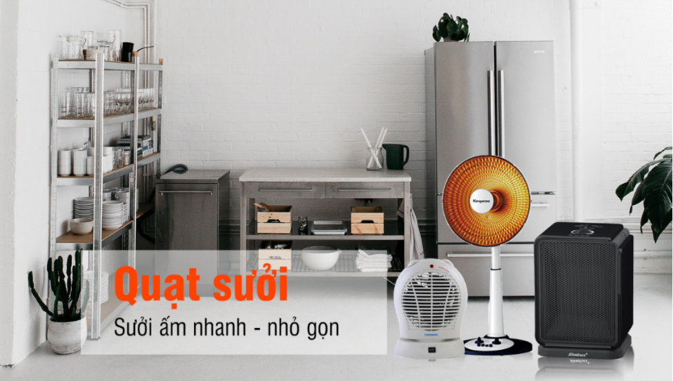 Quạt sưởi gốm ceramic