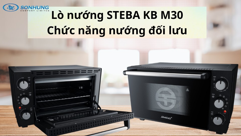 Lò nướng STEBA KB M30 - Chức năng nướng đối lưu